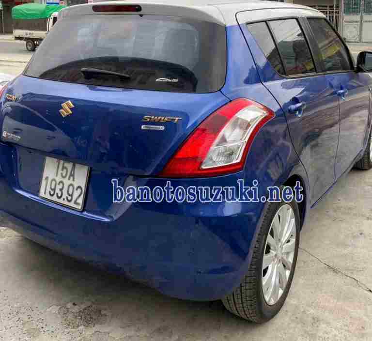 Cần bán xe Suzuki Swift Special 2015 Số tự động màu Xanh